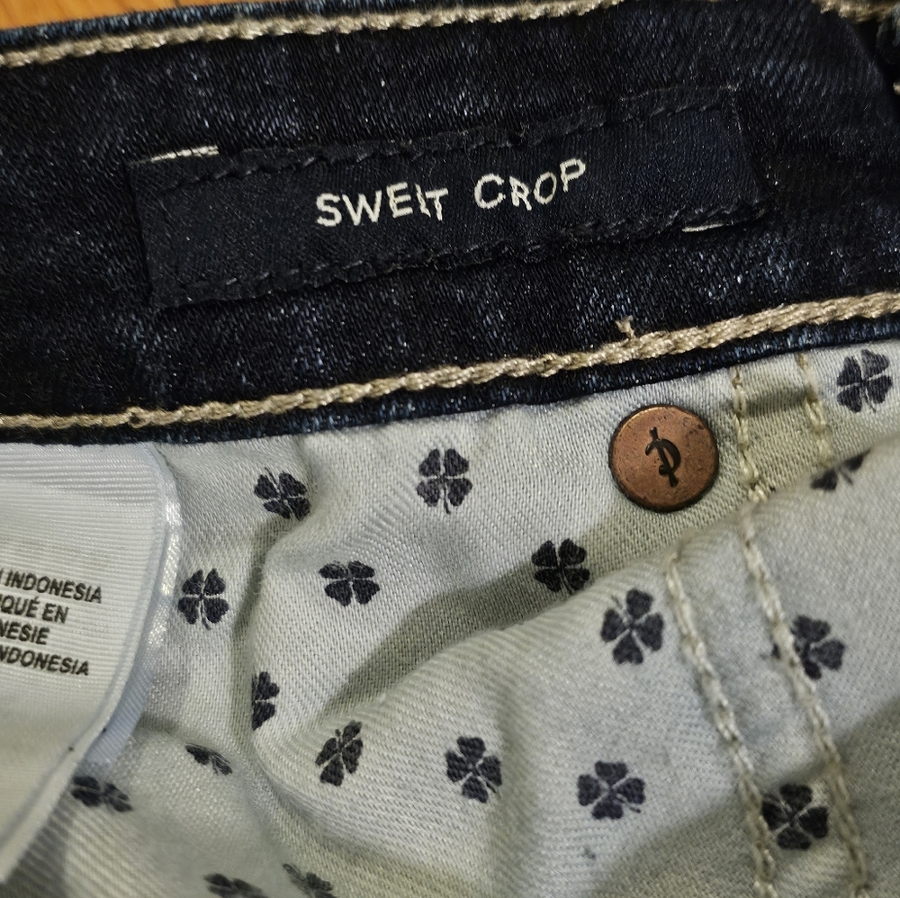 Lucky Brand Dark Blue Ankle Jeans - Picture 9 of 14